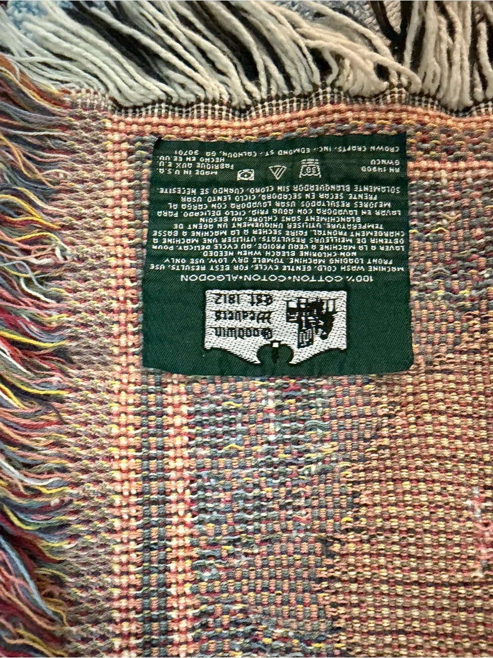 希少 USA ネイティブアメリカン ティピー Goodwin Weavers Vintage